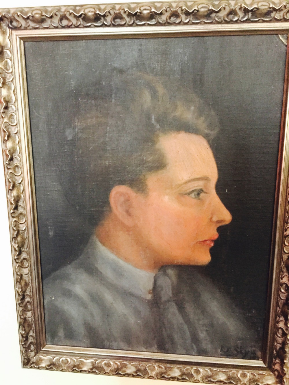 portrait of young artist 1920